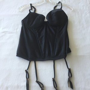 NEW MYLA Black Bustier - Size 36C